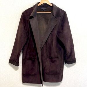 Karen Kane Brown Suede Jacket Size M